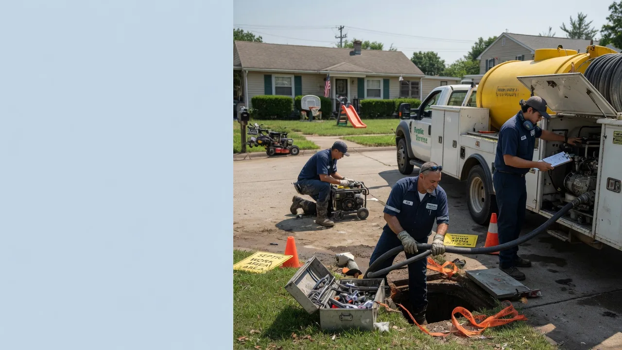 Septic Tank Pumping in Olivet, MI near me